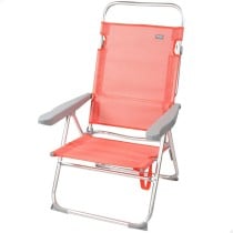 Gepolsterte Campingstuhl Aktive Flamingo Koralle 48 x 99 x 57 cm (4 Stück)