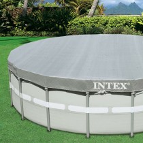 Poolabdeckung Intex 28040 ULTRA FRAME Ø 488 cm 488 x 25 x 488 cm