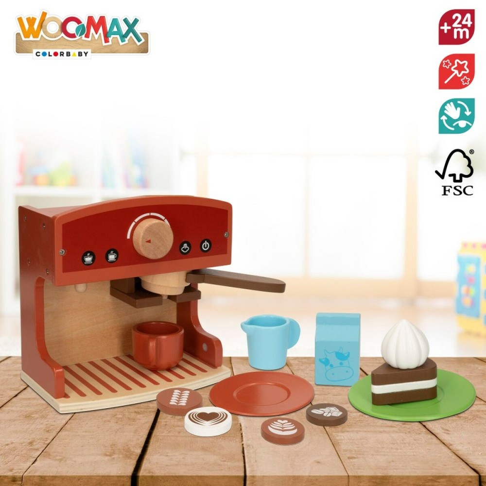 Cafetière en jouet Woomax (4 Unités)