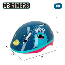 Baby Helmet Colorbaby Monster (4 Units)