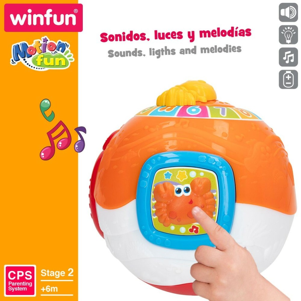 Musik-Spielzeug Winfun 15 x 15 cm (4 Stück) Bold