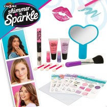 Children's Make-up Set Cra-Z-Art Shimmer 'n Sparkle Glitz and Glam 44,5 x 3,5 x 22,5 cm 4 Units