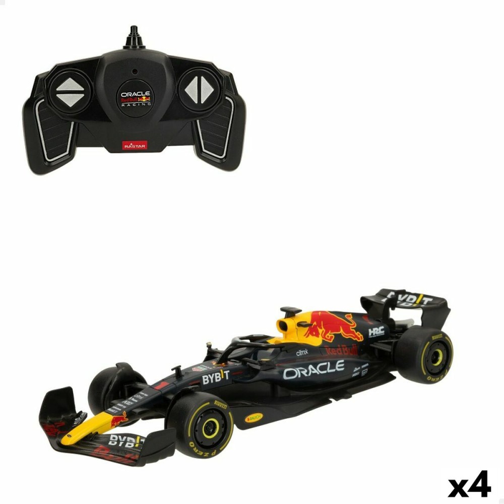 Remote-Controlled Car Red Bull Navy Blue 1:18 31 x 6,5 x 11 cm (4 Units)