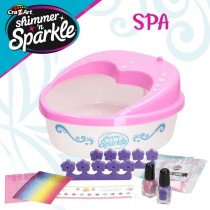 Kit de Design d'Ongles Cra-Z-Art Spa de Pédicure (3 Unités)