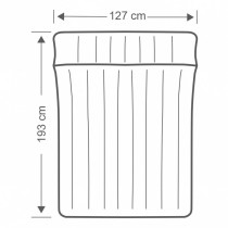 Luftmatratze Intex 127 x 24 x 193 cm (3 Stück)