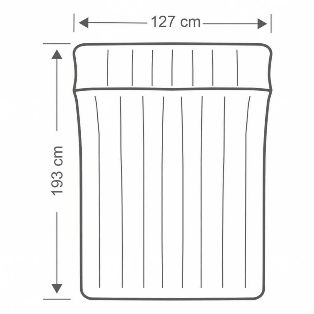 Air bed Intex 127 x 24 x 193 cm (3 Unités)