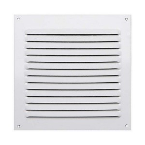 Grille Fepre Aluminium Blanc (15 x 15 cm)