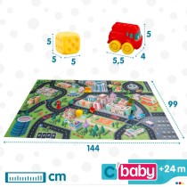 Spielmatte Colorbaby Stadt Kunststoff (2 Stück)