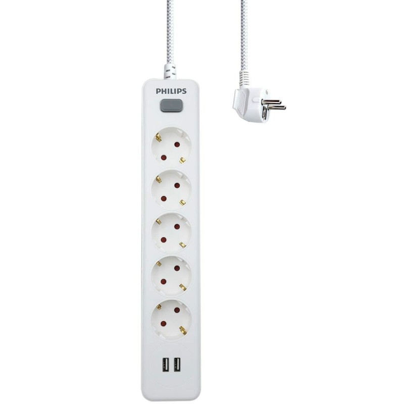 Power Strip - 5 Sockets Philips