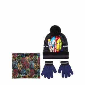 Bonnet, Gants et Echarpe The Avengers Gris