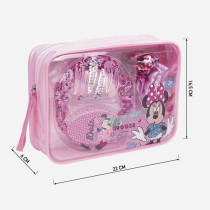 Trousse de Toilette avec Accessoires Minnie Mouse Multicouleur Acrylique Plastique Enfants