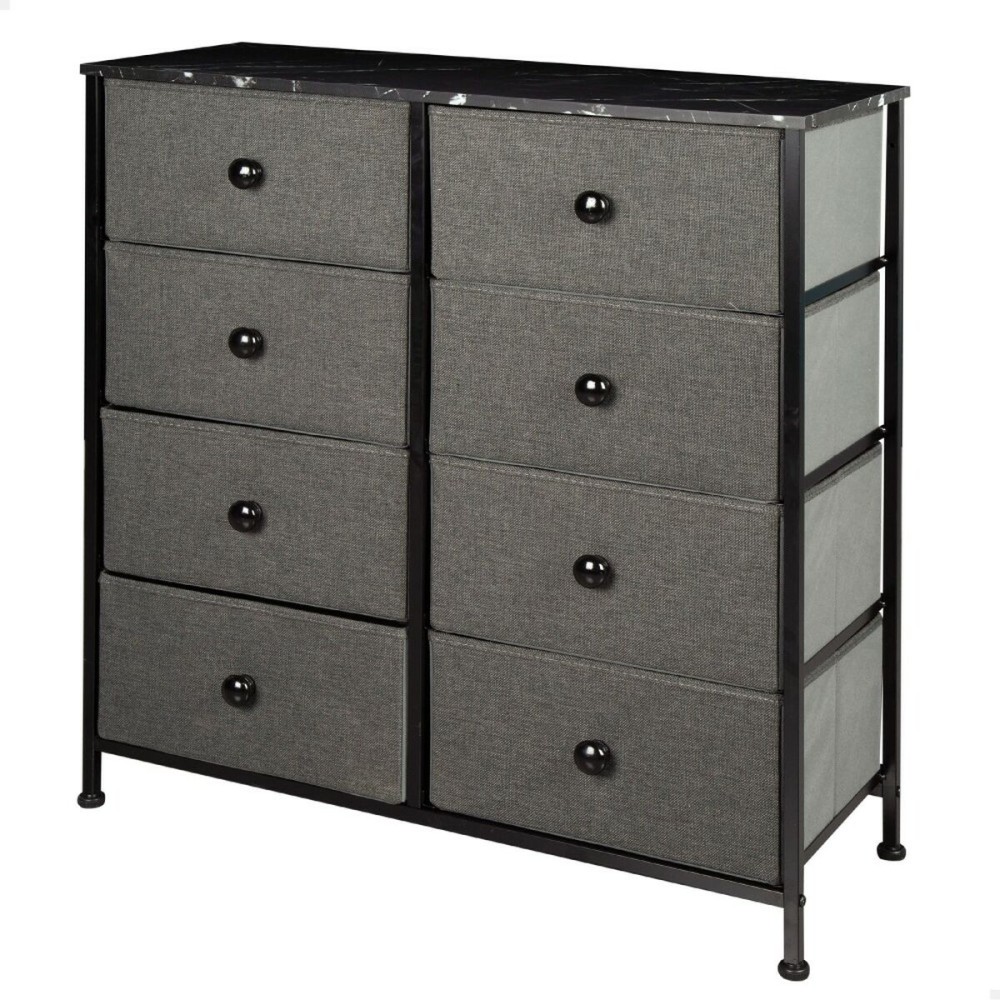 Chest of drawers Max Home Grey Marble 80 x 81 x 30 cm