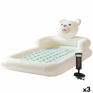 Inflatable Mattress Intex Junior Bear 114 x 10 x 178 cm 3 Units