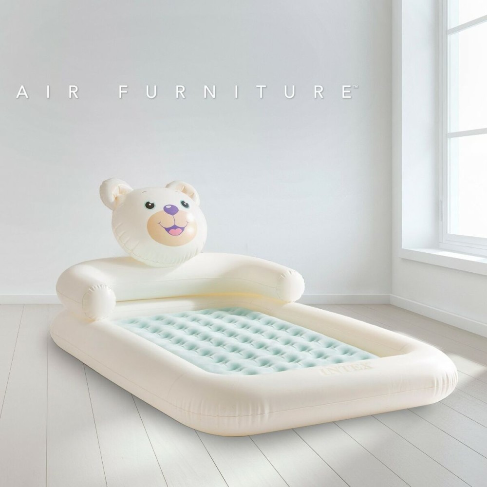 Aufblasbares Bett Intex Junior Bär 114 x 10 x 178 cm 3 Stück