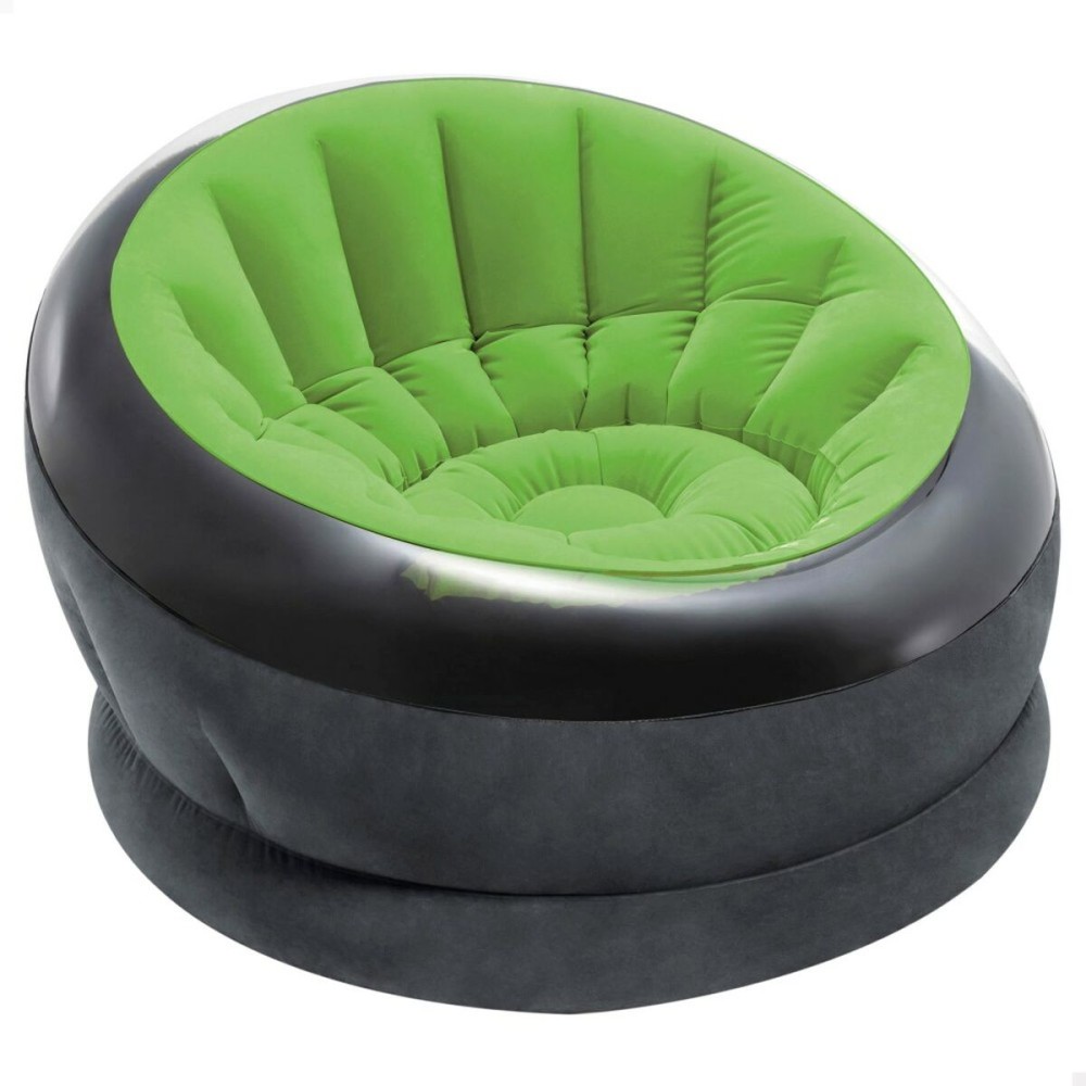 Fauteuil gonflable Intex Empire 112 x 109 x 60 cm Vert (3 Unités)