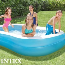 Aufblasbarer Pool Intex Blau Weiß Blau/Weiß 540 L 203 x 48 x 152 cm (3 Stück)