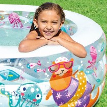 Inflatable Paddling Pool for Children Intex Aquarium 360 L 152 x 56 x 152 cm (3 Units)