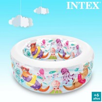 Pataugeoire gonflable pour enfants Intex Verseau 360 L 152 x 56 x 152 cm (3 Unités)