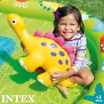 Aufblasbares Planschbecken für Kinder Intex Spielplatz Dinosaurier 191 x 58 x 152 cm (3 Stück)