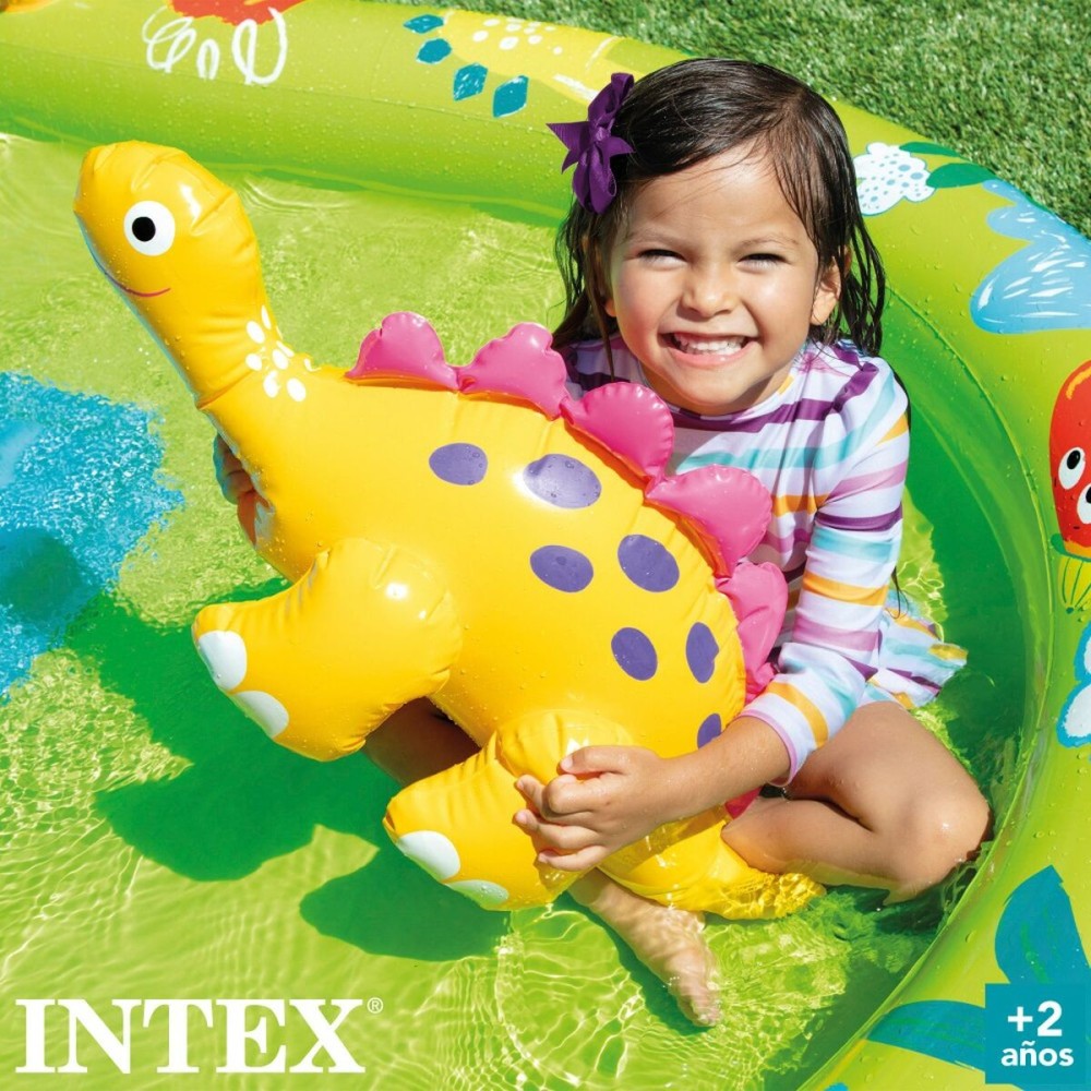 Aufblasbares Planschbecken für Kinder Intex Spielplatz Dinosaurier 191 x 58 x 152 cm (3 Stück)