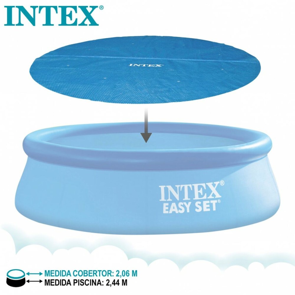 Swimming Pool Cover Intex 29020 EASY SET Ø 244 cm 206 x 206 cm