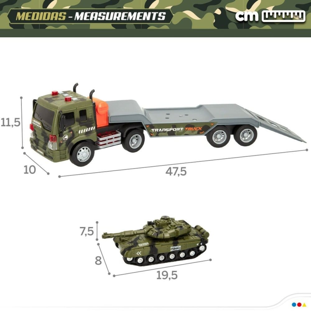 Vehicle Carrier Truck Speed & Go 47,5 x 11,5 x 10 cm (2 Units)