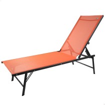 Reclining lounder Aktive Orange 180 x 35 x 49 cm (2 Units)