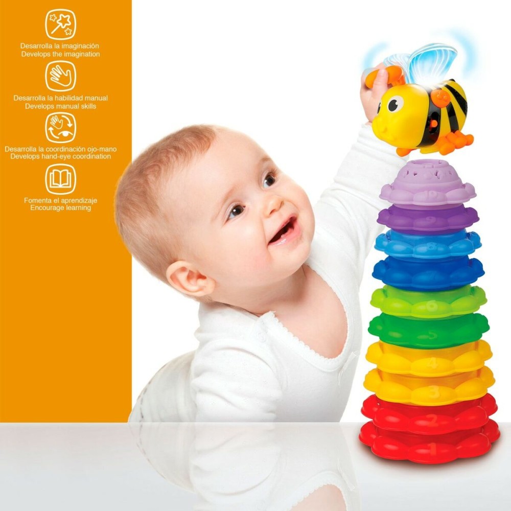 Stacking Blocks Winfun Bee 13 x 35,5 x 13 cm 2 Units