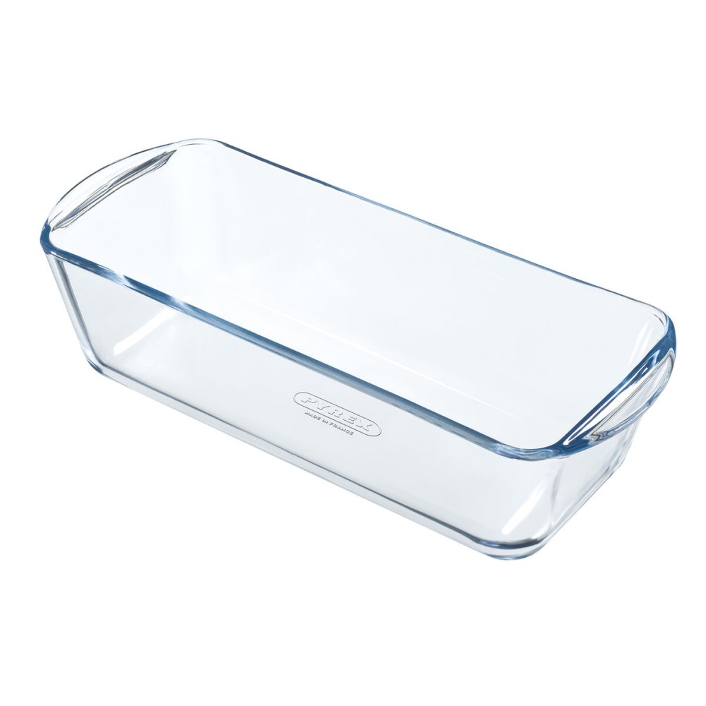 Moule pour four Pyrex Classic Vidrio Rectangulaire Transparent 32 x 12 x 8 cm (4 Unités)