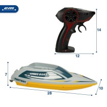 Radio-controlled boat Colorbaby (2 Units)