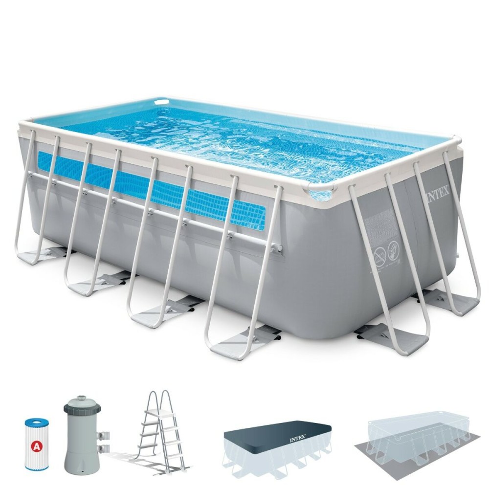 Schwimmbad Abnehmbar Intex 400 x 122 x 200 cm