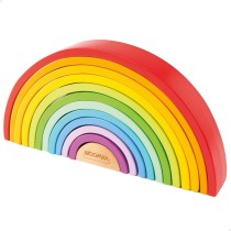 Kinder Puzzle aus Holz Woomax Regenbogen 11 Stücke 2 Stück