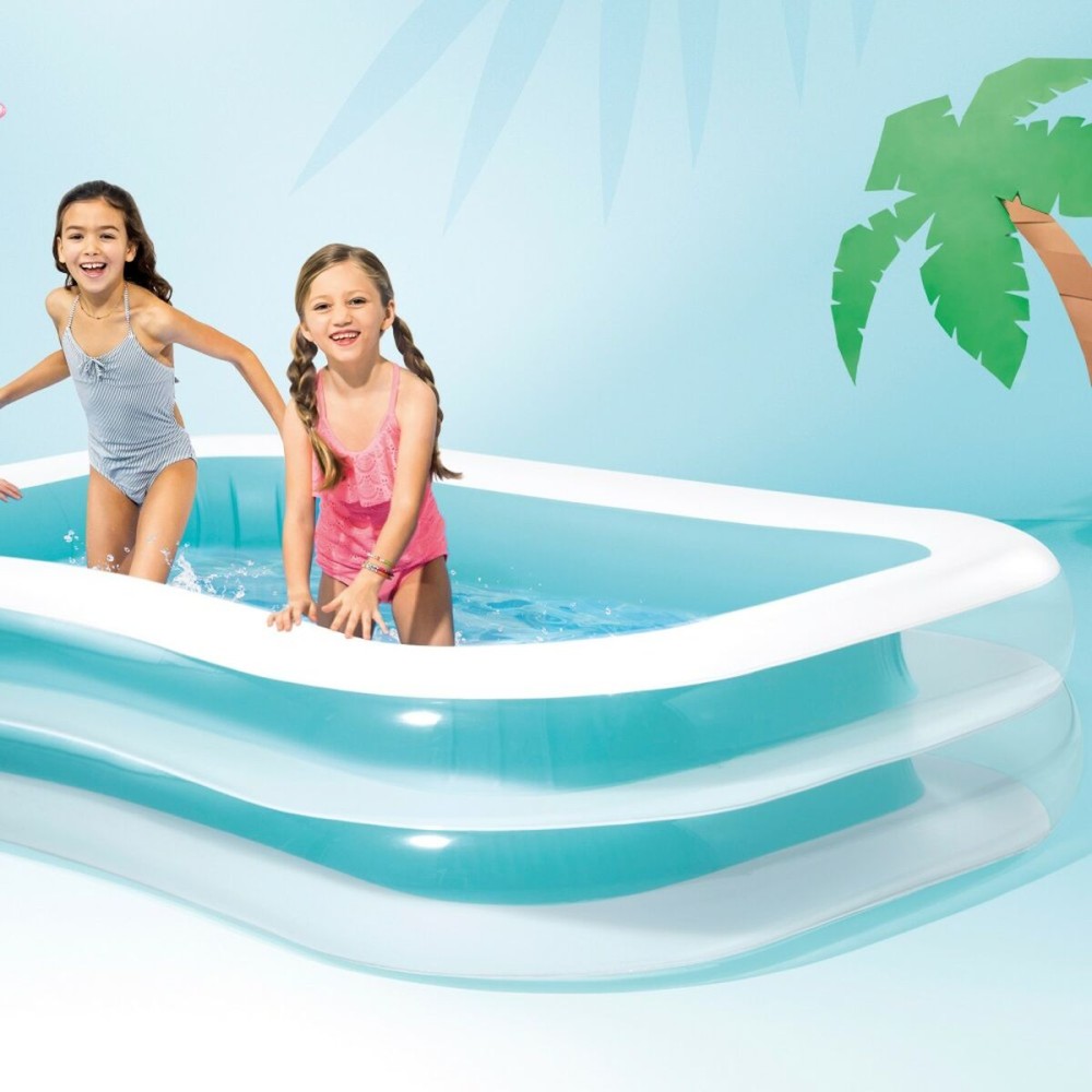 Piscine gonflable Intex Blanc/Vert 770 L 262 x 56 x 175 cm (2 Unités)