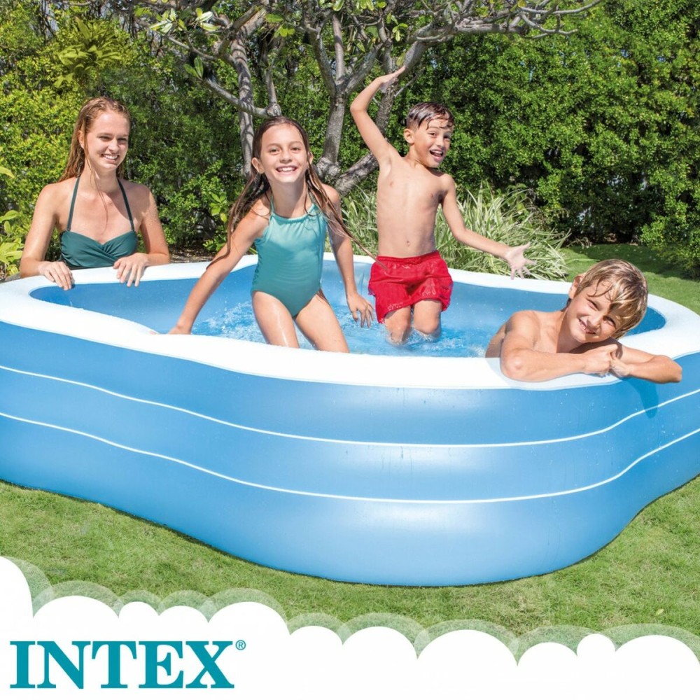 Inflatable pool Intex Blue 1250 L 229 x 56 x 229 cm (2 Units)