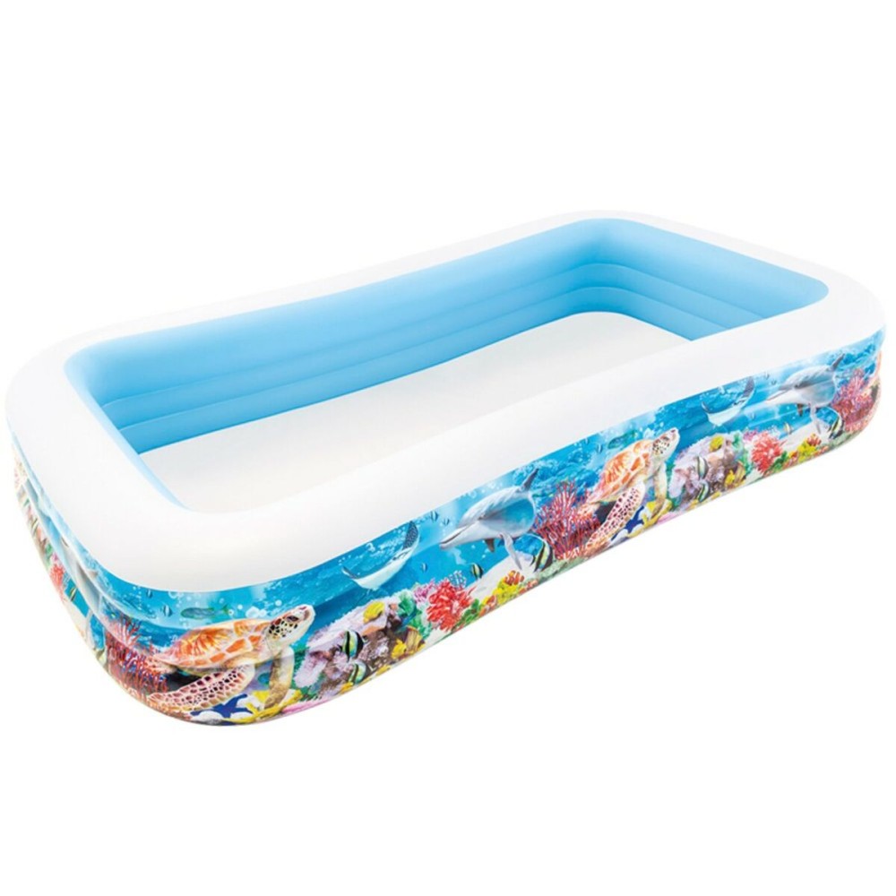 Aufblasbares Planschbecken für Kinder Intex Tropical 1020 L 305 x 56 x 183 cm (2 Stück)