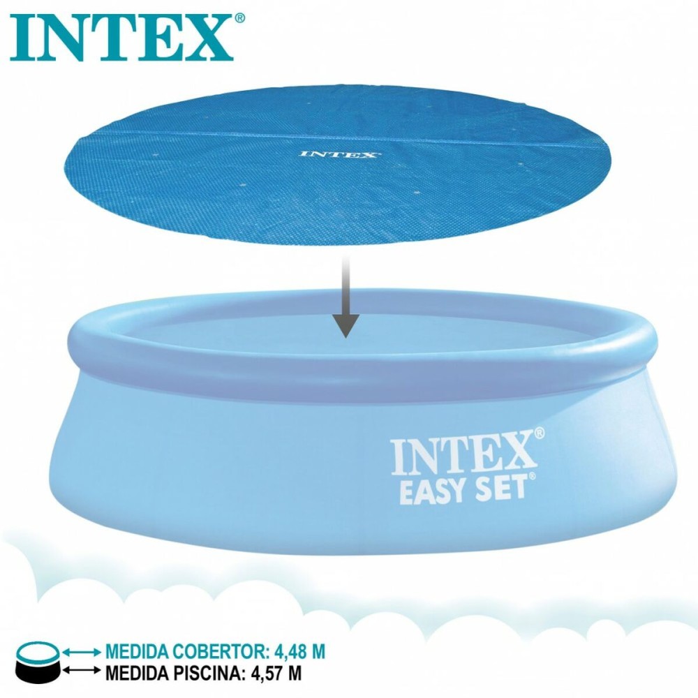 Swimming Pool Cover Intex 29023 EASY SET/METAL FRAME Ø 448 cm 419 x 419 cm