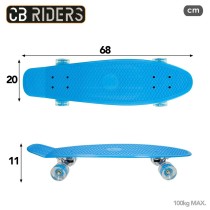 Skateboard Colorbaby Blau (2 Stück)