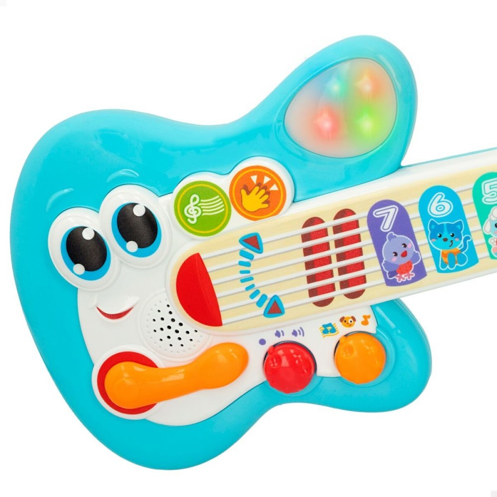 Baby Guitar Winfun Blue 17 x 38 x 5 cm (2 Units)