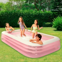 Aufblasbares Planschbecken für Kinder Intex 1050 L 305 x 56 x 183 cm Rosa (2 Stück)