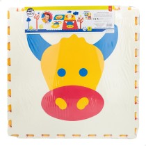 Puzzleteppich Colorbaby 4 Stücke tiere 118 x 118 cm EVA (2 Stück)