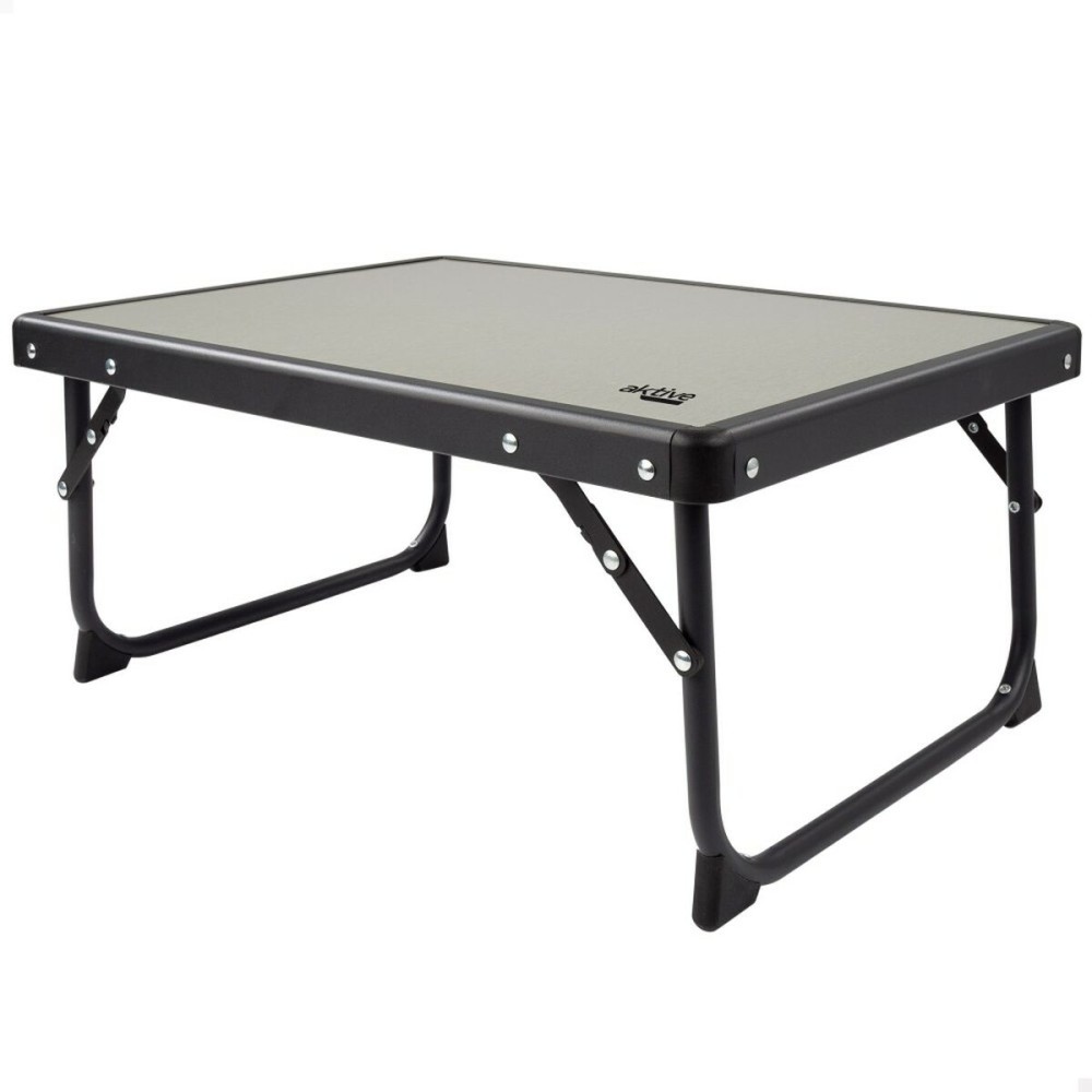 Folding Table Aktive Camping Grey 56 x 25 x 40 cm (2 Units)