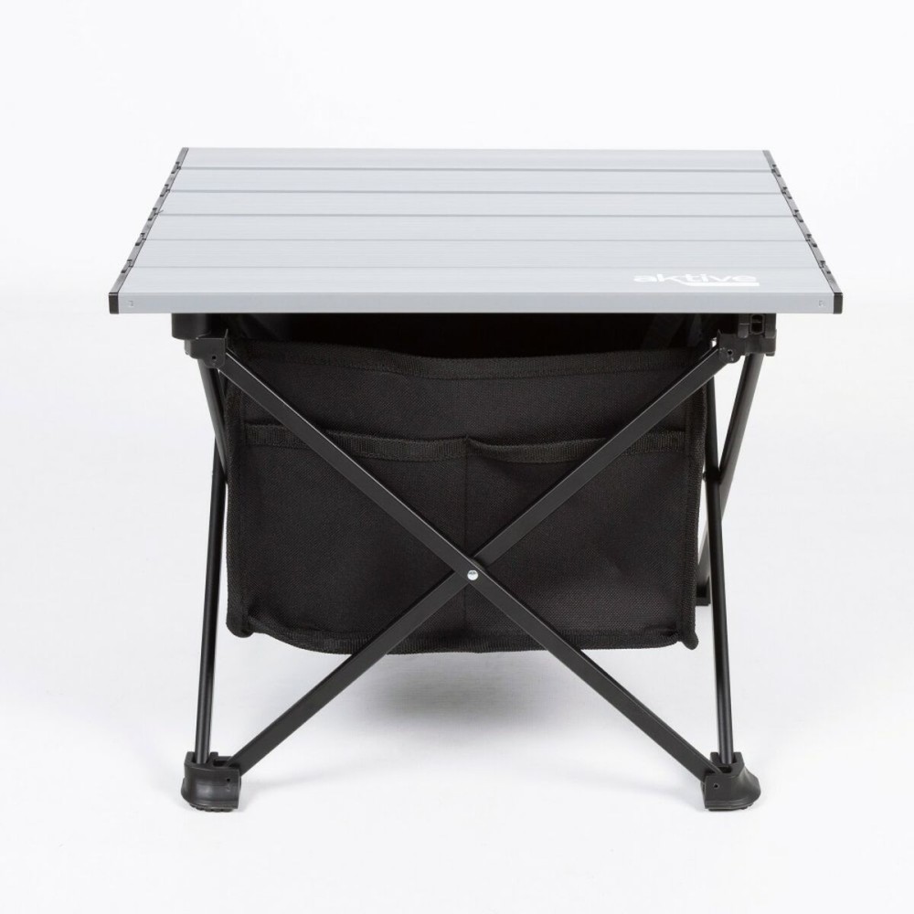 Folding Table Aktive Camping Pocket 38 x 30 x 34 cm (2 Units)