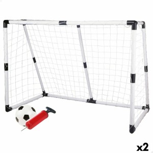 Football Goal Colorbaby 190 x 132 x 90 cm (2 Units)