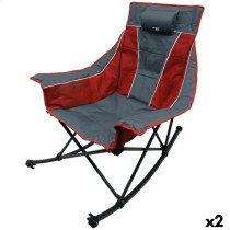 Chaise de camping pliante Aktive 51 x 97 x 100 cm (2 Unités)