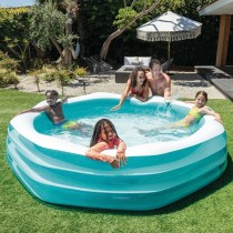 Inflatable pool Intex 254 x 56 x 254 cm (2 Units)