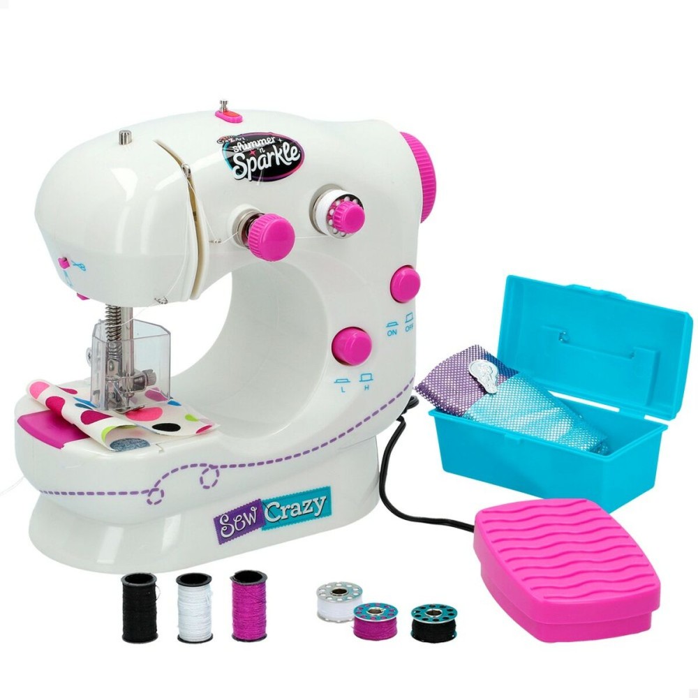 Toy sewing machine Cra-Z-Art Shimmer 'n Sparkle 18,5 x 19 x 11 cm (2 Units)