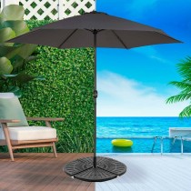 Base pour parapluie Aktive 48 x 7,5 x 48 cm Plastique