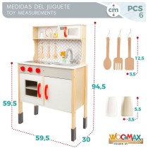 Cuisinière jouet Woomax 59,5 x 94,5 x 30 cm