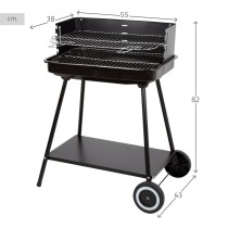 Barbecue Portable Aktive Acier inoxydable Acier 55 x 82 x 43 cm