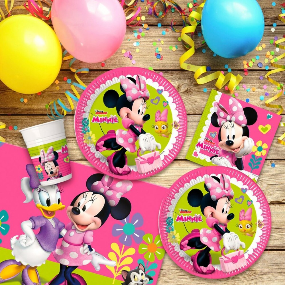 Party supply set Minnie Mouse 37 Pieces